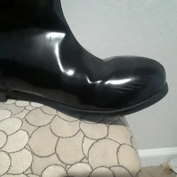 💕HP💕Michael Kors Black Riding Boots*Fits 6.5* - Picture 8 of 9